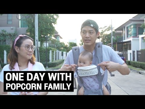 VLOG #4 One Day With Popcorn Family