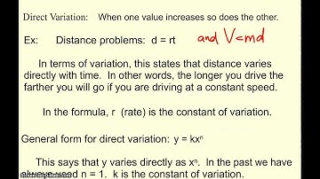 precalculus   direct variation