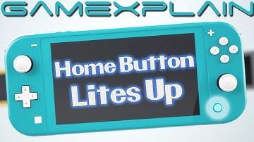 Nintendo Switch Lite Will Seemingly Use the Home LED for Notifications