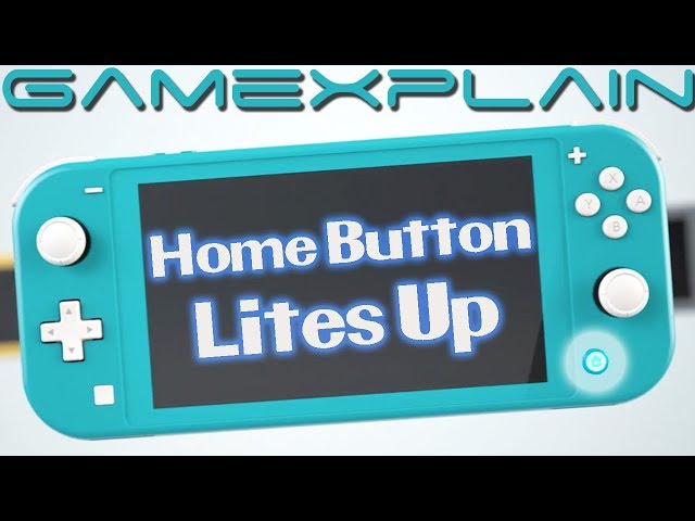 Nintendo Switch Lite Will Seemingly Use the Home LED for 