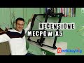 Recensione e test incisore e taglio laser Mecpow X5 a diodo 22W Geekbuying