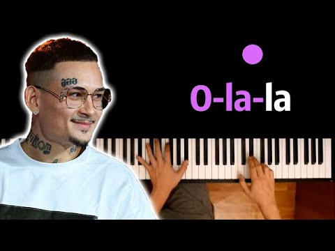 Morgenshtern - Olala ● караоке | PIANO_KARAOKE ● ᴴᴰ + НОТЫ & MIDI