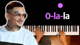 Morgenshtern - Olala ● караоке | PIANO_KARAOKE ● ᴴᴰ + НОТЫ & MIDI