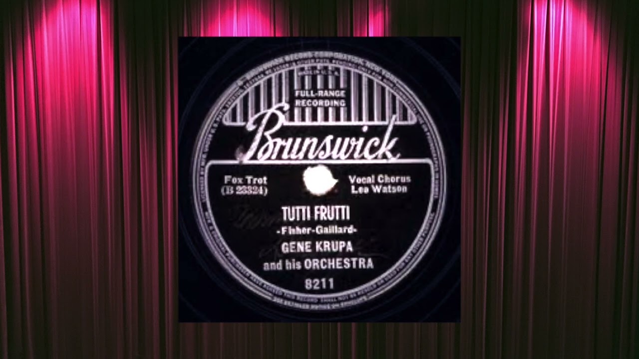 Tutti Frutti - Gene Krupa and his Orchestra- Rare Swing Music