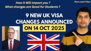 9 New UK Visa Changes Announced | Good and Bad Changes for Everyone