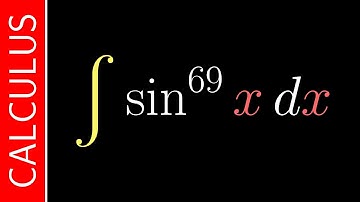 Trigonometric Integrals / Calculus / Interactive Video