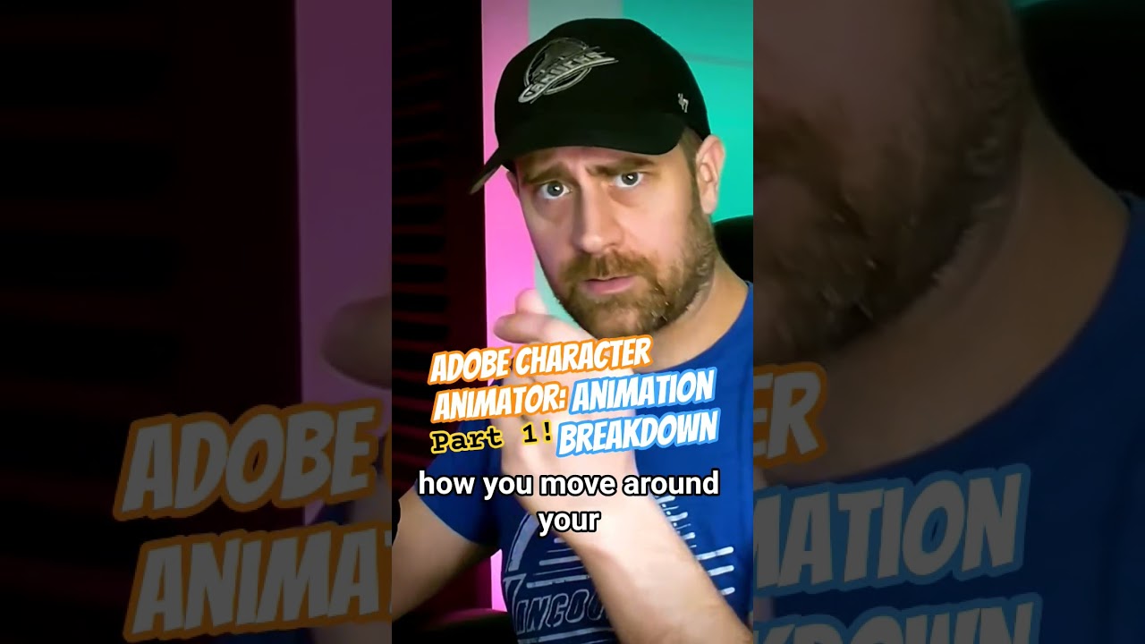 Adobe Character Animator: Great for beginners!#animation #animating #howto #viral #trending #cartoon