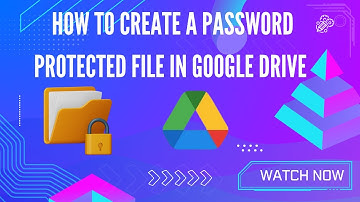 How to create a password-protected file or folder in Google Drive | Folder Lock | Protected file.