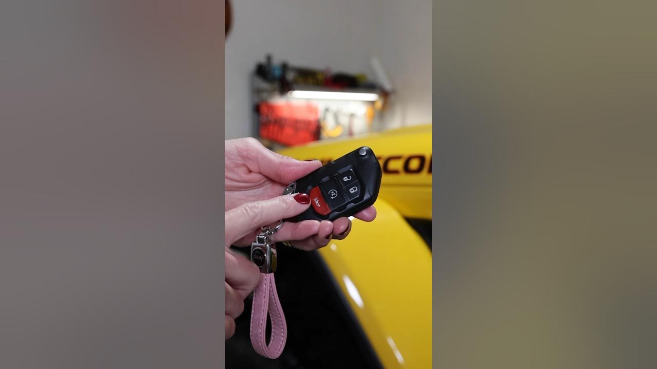 How to Start a Jeep with a Dead Key Fob Battery - YouTube