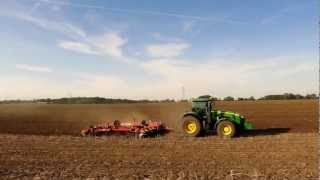 Uprawa i Siew Pszenicy 2012 - John Deere 8360R !