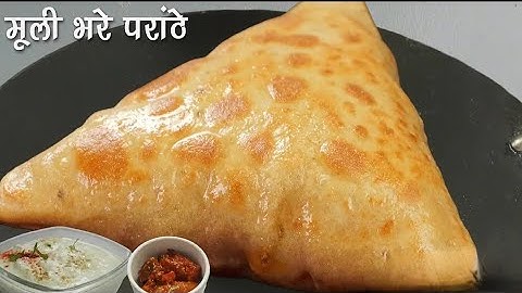 मूली भरे मसाला पराठा कैसे बनाएं- फूले-फूले खस्ता बेलने में ने कटे न फटे/easy -to- roll muli paratha