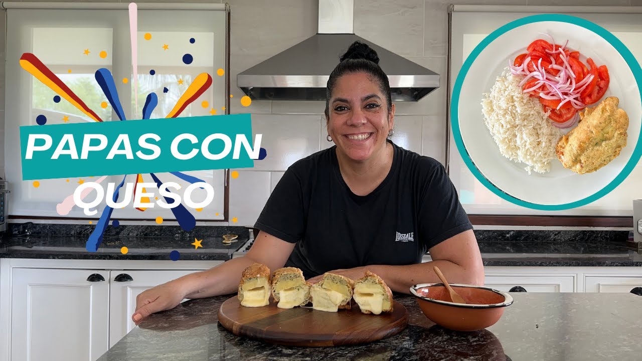 PAPAS CON QUESO (al plato y con llajwa) | receta paso a paso bien norteña!