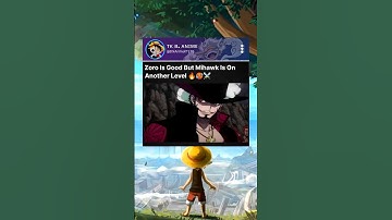 Mihawk Is Still Far stronger then Zoro 🔥 #shorts #onepiece #mihawk #zoro #animeedit #viral