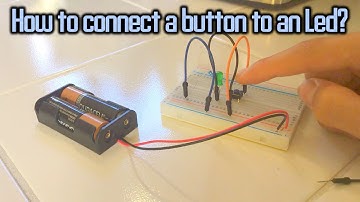 Arduino tutorial #3 | How to connect a push button to an LED