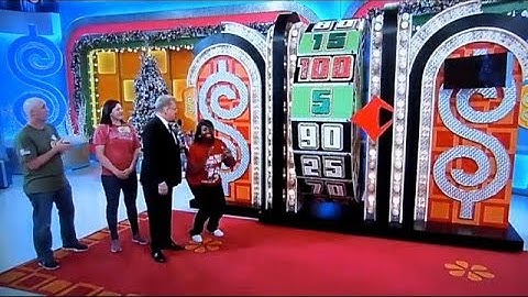 The Price is Right Primetime - Showcase Showdown (Part 1) - 12/22/2019