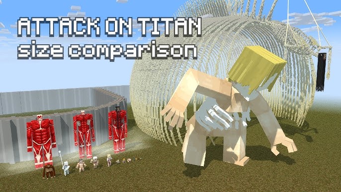 Shingeki No Craft Data Pack (1.19.3, 1.18.2) - Attack On Titan In  Minecraft! 