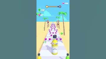 😍Satisfying Asmr Juice Run Game #shorts😜