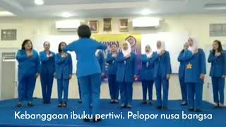 MARS IGTKI KECAMATAN PAMULANG | Juara 1 Lomba Paduan Suara | HUT PGRI ke 74 | HUT KOTA TANGSEL KE 11