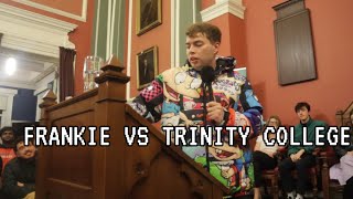 My debate speech in Trinity College