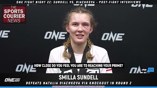 ONE Fight Night 22: Smilla Sundell on Beating Natalia Diachkova