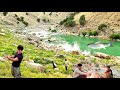 🏕Nomadic Life: A Magical and Unforgettable Night by the Khersan River and Fishing in the Wild River