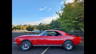 1967 Chevrolet Camaro RS 327 V8 4 Speed Manual AC PS PB - SOLD - Eugene, Oregon