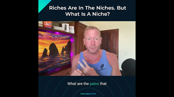 Riches Are In The Niches  But What Is A Niche