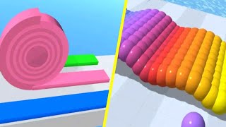🎮Layers Roll vs Pop Us All Levels - New Max Level Android,Ios Mobile Gameplay