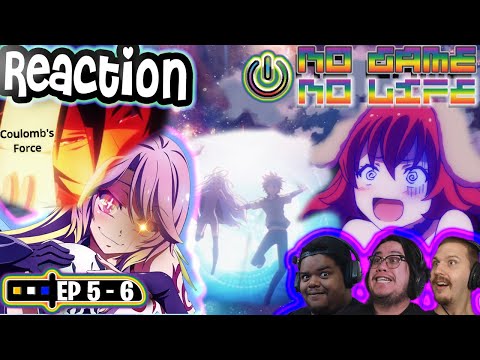 NO GAME NO LIFE EPISODE 5 & 6 REACTION | THIS GAME IS NUTS!