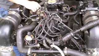 Mercruiser GM 305 Engine,  First Start