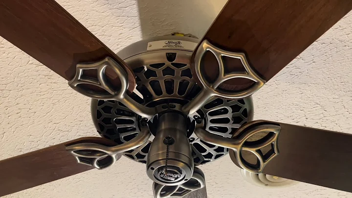 2005 Hunter Original Archive Series (22283) Limited Edition 52" Ceiling Fan (in Antique Pewter)