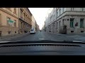 Zagreb Croatia drive early morning
