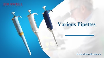 Drawell Laboratory Variable Volume Micro Pipette Single Channel Transfer Pipette