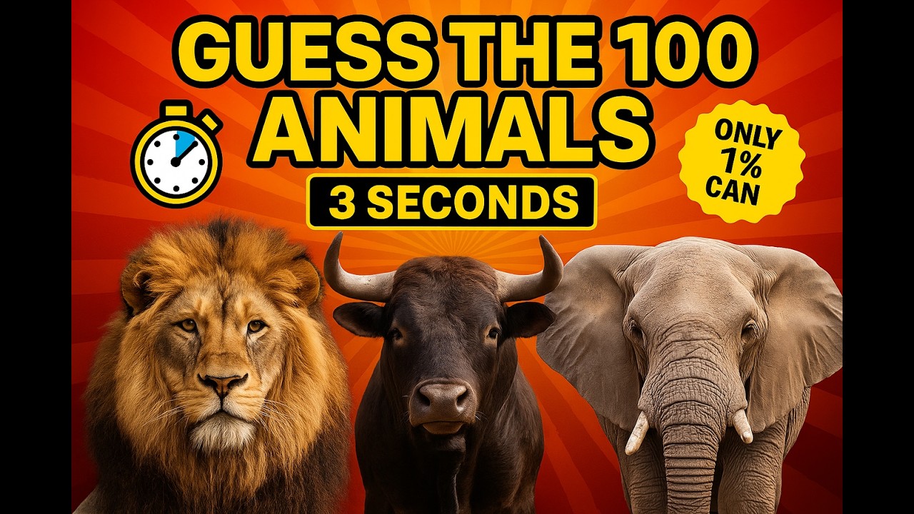 Test Your Animal Knowledge With This Fast Quiz!