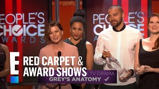 Grey's Anatomy Is The Favorite TV Drama | E! People's Choice Awards