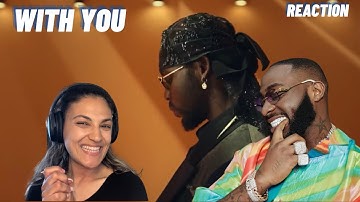 Davido - With You ft. Omah Lay / MUSIC VIDEO REACTION🔥🔥🔥