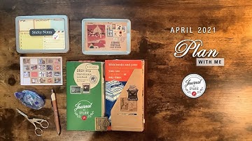 PLAN WITH ME - APRIL 2021 & PLANNER FLIP THROUGH | Journal De Sylvie