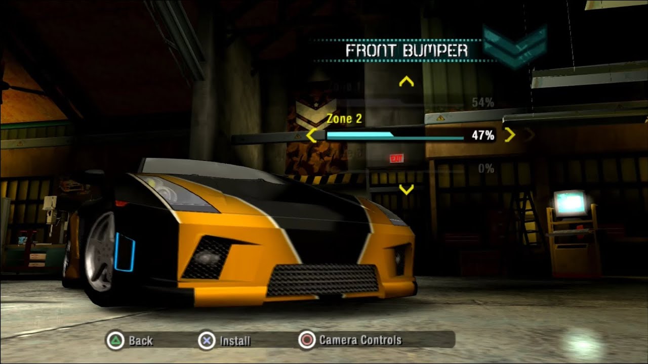 need for speed carbon ps2