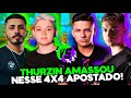 THURZIN NÃO PERDOOU E SO DEU SATISFATÓRIO NESSE 4X4 CONTRA CAMPEÕES DA LBFF! 😱🔥