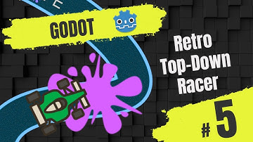 Build a 2D Top Down Racer with Godot 4.5+! Part #5 Slipping on oil