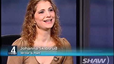 Johanna Skibsrud on Studio 4 with Fanny Kiefer