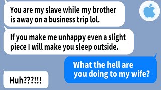 【Apple】My SIL treated me like a slave when my husband was away on an overseas business trip, but...