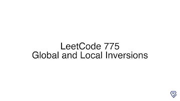 LeetCode 775: Global and Local Inversions