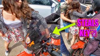 ANGRY LADY MESSES WITH BIKERS - NOBODY Said the BIKE LIFE Would be EASY!!! [Ep.#137]