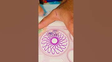 Mesmerizing Spirograph Patterns – So Satisfying to Watch! #asmr #art #satisfying