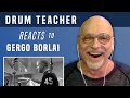 Drum Teacher Reacts to Gergo Borlai - Drum Solo