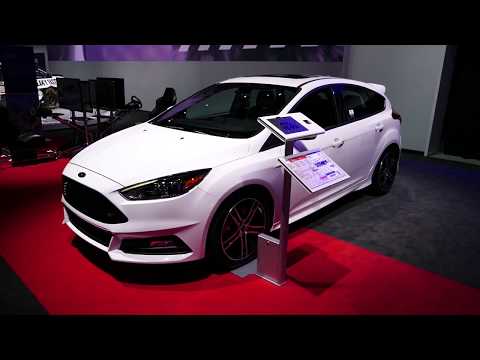 New 2018 Ford Focus ST Hatchback - Exterior Tour - 2017 LA Auto Show, Los Angeles CA