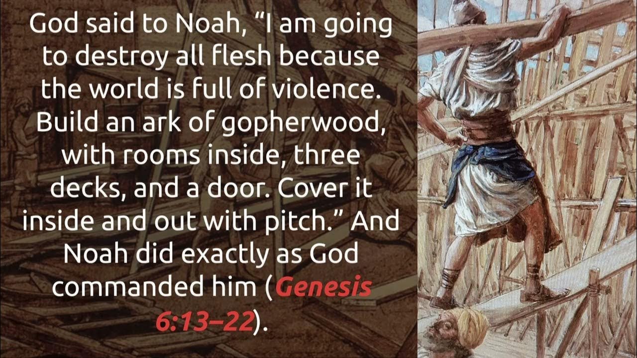 Bible Verses On Noah`s Ark. YouTube
