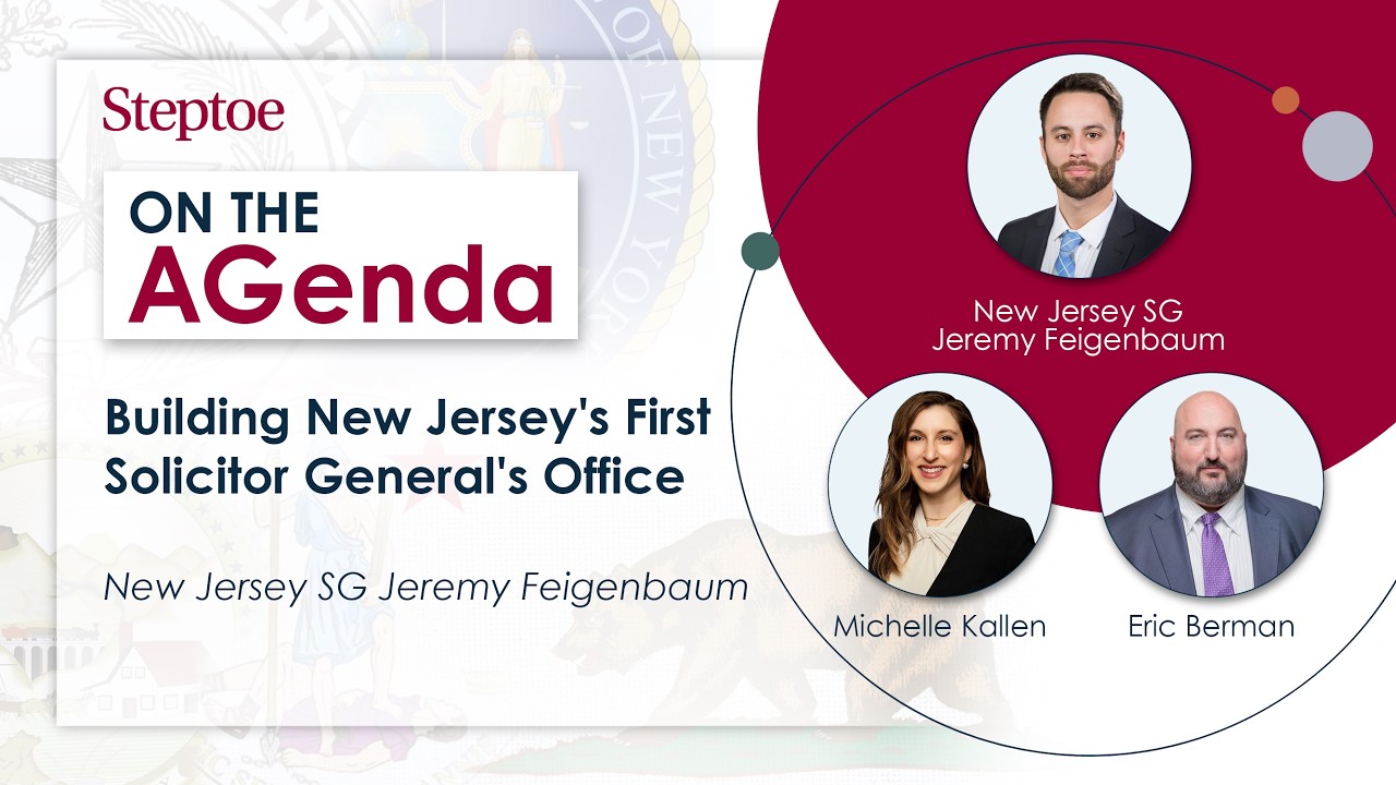 Building New Jersey's First Solicitor General's Office, with Jeremy Feigenbaum