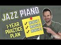 The jazz piano 1year practice plan 